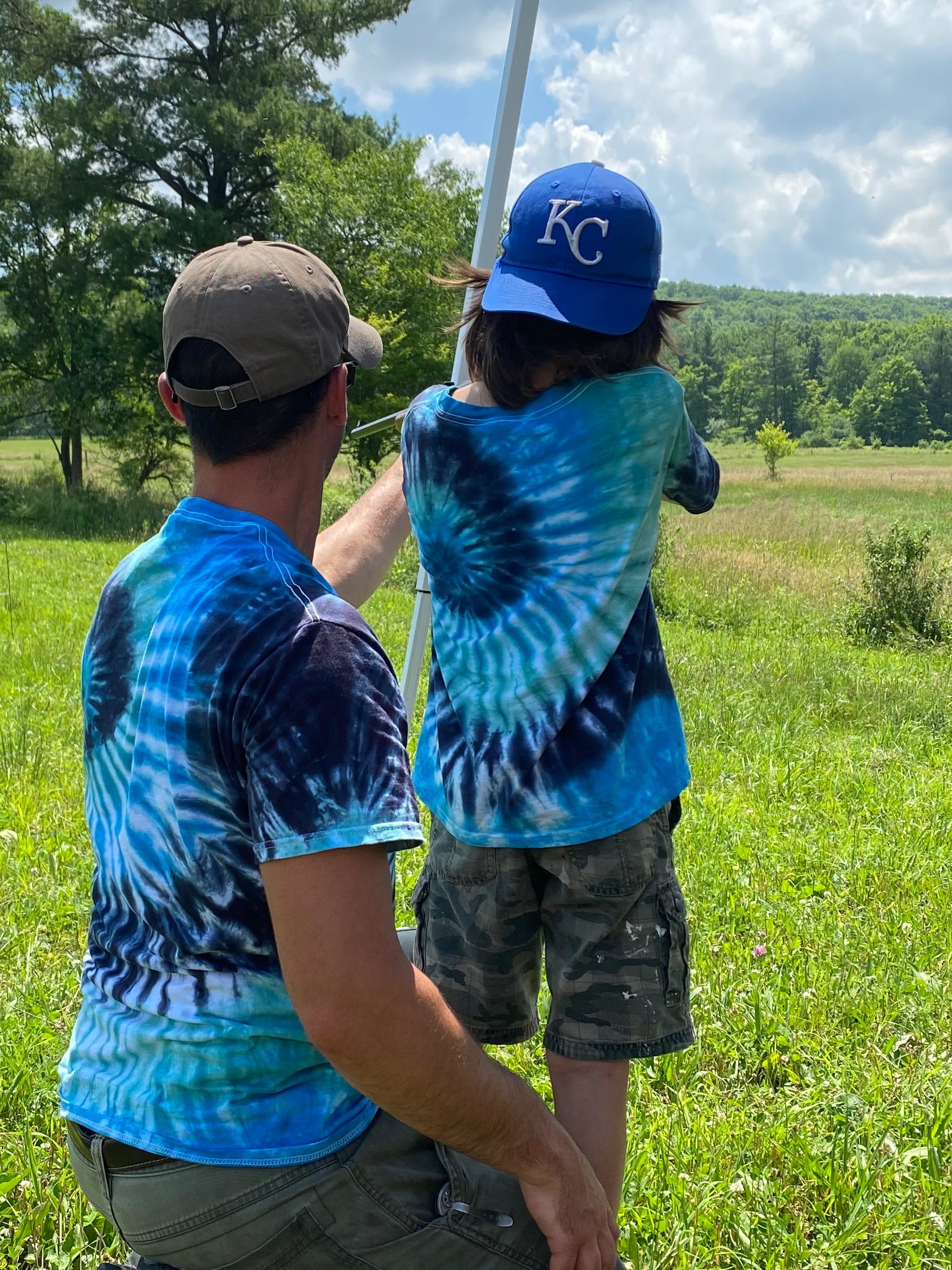 Peace, Love, & Gators Tye-Dye Kids Shirt